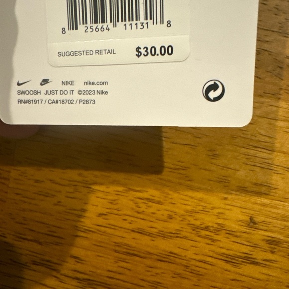 Nike Insulated Lunch Bag 6L 11x8x5 Nike Logo Grey Camo With ID Card Insert NWT - Picture 8 of 8